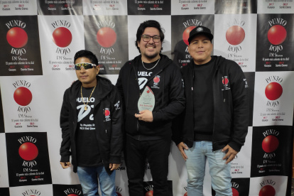 Jesús Méndez durante el evento organizado por la emisora guayaquileña.