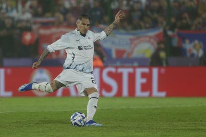 El futbolista Paolo Guerrero, de LDU Quito, en una fotografía de archivo.
