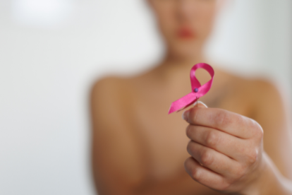 Imagen referencial de una campaña contra el Cáncer de mama.