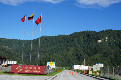 Sinohydro. La hidroeléctrica fue construida con un préstamo del Banco de Desarrollo de China.