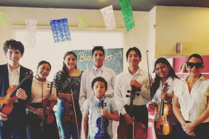 Acto. La propuesta musical permite conformar grupos.