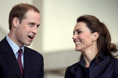 Guillermo y Kate Middleton.