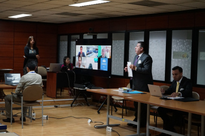 Diligencia. A las 08:30 se intentará formular cargos para tres sospechosos de peculado en el caso Reconstrucción de Manabí.