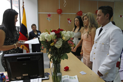 De enero a octubre de este año, el Registro Civil, ha oficializado 41.890 bodas.