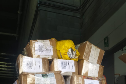 Media tonelada de droga en aeropuerto de Quito.