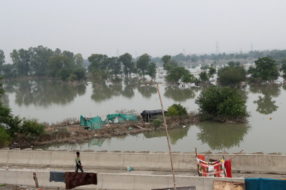 Inundaciones en Nueva Delhi, India, el pasado mes de Julio de 2023