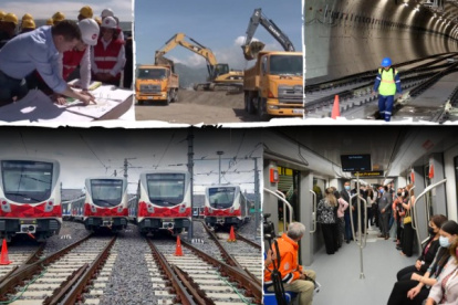 Antes y después. Mauricio Rodas, exalcalde de Quito, recuerda el día en que inició la construcción del Metro.