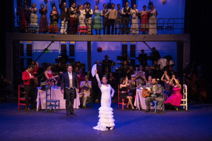 La presentación contó con el apoyo de Zarzuela Colombia.