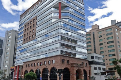 Entidad. Fachada del edificio donde funciona la Empresa Coordinadora de Empresas Públicas, en Quito.