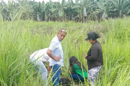 Pista. El cuerpo del joven fue hallado entre los matorrales.