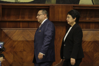 Posesión. Mauricio Torres fue posesionado el martes en la Asamblea.