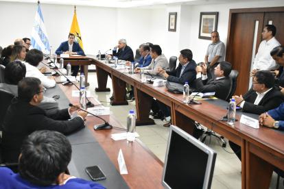 Cita. Los representantes de los transportistas expusieron sus propuestas.