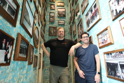 Maroš Dzurus y Paul Aguilar