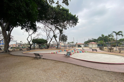 Parque de otras zonas del sur de Guayaquil también fueron reparados