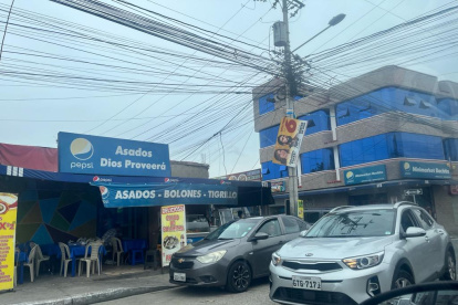 La Aurora. El problema también se en varias esquinas de Daule.