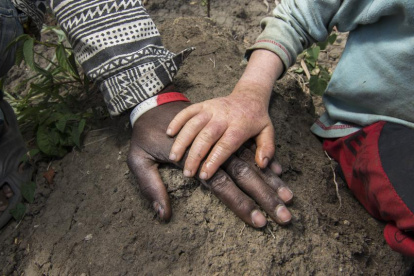 Foto referencial de un menor de edad en Sudáfrica