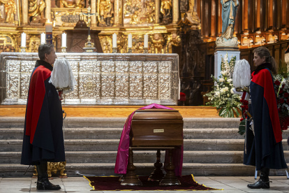 Su funeral en la Catedral de Valladolid