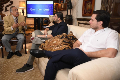 Cita. La reunión de las autoridades se dio este lunes 4 de diciembre de 2023.