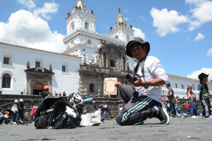 El Centro Histórico acoge a personajes que aman a la capital