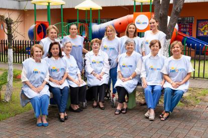 Grupo. El voluntariado Amigos de FASINARM nació el 24 de junio de 1976