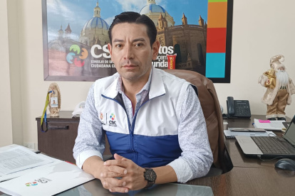 Autoridad. Pablo Cueva, director del Consejo de Seguridad Ciudadana, explicó que la medida es una forma preventiva y de alerta para la comunidad.