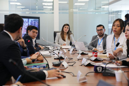 La Comisión de Desarrollo Económico discute la reforma tributaria de Daniel Noboa.