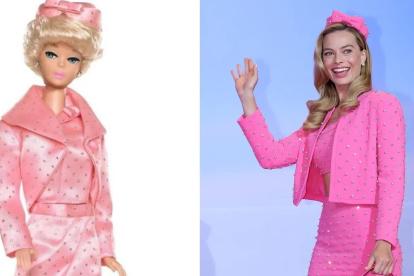 Barbie y Margot Robbie.