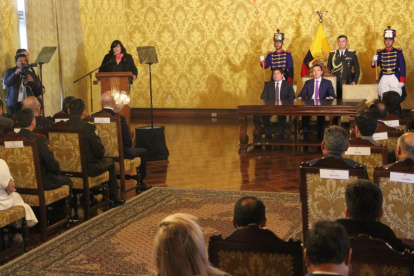 Nombramiento. El pasado 5 de diciembre, el presidente Daniel Noboa realizó la posesión de los nuevos gobernadores en una pequeña ceremonia, en Carondelet.