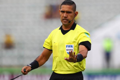 El árbitro FIFA, Guillermo Guerrero es el más destacado a nivel nacional y estará en la final