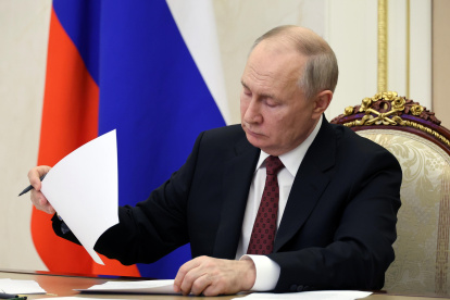 El presidente de Rusia, Vladímir Putin, en una imagen del 3 de diciembre de 2023.