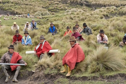 La exposición aborda tres aristas distintas del trabajo a favor del agua.