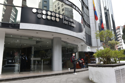 Oficinas del Ministerio del Trabajo en Quito.