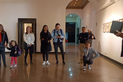 EXPRESO reocrrió dos de las obras de esta muestra la sensación del pasado y de que se está a tiempo de cambiar el futuro