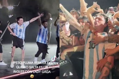 Momentos captados por algunos de los fans que acudieron al incidentado show.