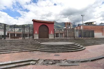 Inmueble. La plaza Belmonte pasó a manos de la Secretaría de Cultura. El espacio de desocupó en 2018.