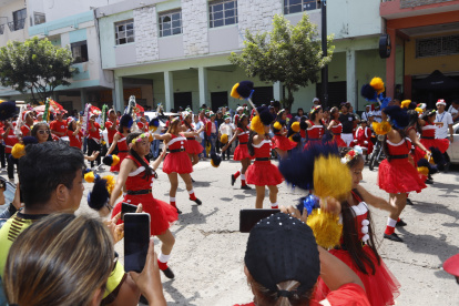 Participación. Al menos diez bandas musicales participaron en el evento.