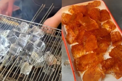 Hielo a la parrilla, es un nuevo plato