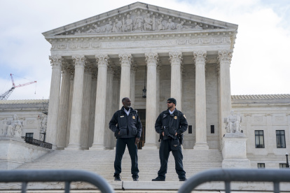 Vista del edificio sede del Tribunal Supremo de EE.UU., en una fotografía de archivo.