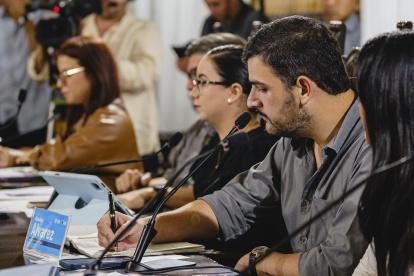 La sesión del Concejo Cantonal de Guayaquil se desarrolló la tarde del 11 de diciembre.