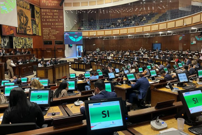 Hubo unanimidad en la Asamblea a favor de la propuesta del socialcristiano Vicente Taiano.
