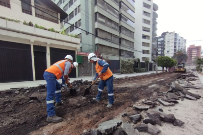 Los trabajos empezaron desde este miércoles 13 de diciembre.