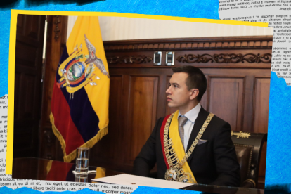 Daniel Noboa en una foto de archivo, tomada de su Twiitter.