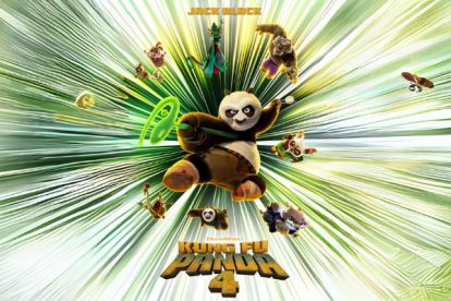 Poster oficial de Kung Fu Panda 4