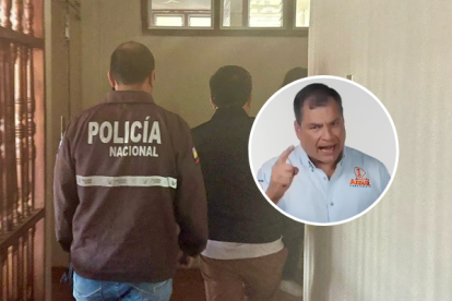 Rafael Corre anticipó la operación del operativo que la Fiscalía ejecutó la madrugada del 14 de diciembre de 2023.