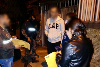 Detención. Pablo Ramírez, exdirector del SNAI, fue detenido durante el operativo este 13 de octubre de 2023.