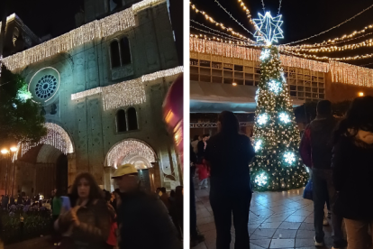 Cuenca luce la Navidad en cada uno de sus rincones emblemáticos.