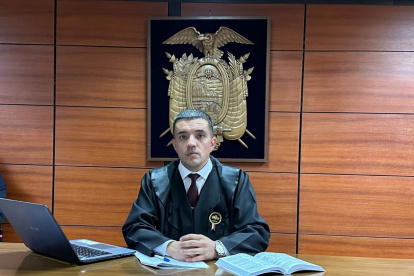 El magistrado Felipe Córdova.