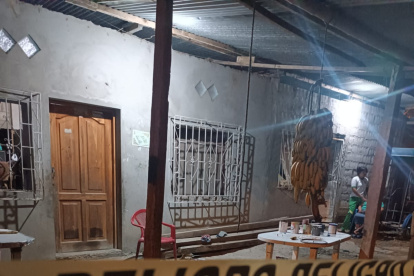 Hecho. Cerca del lugar, iban a agasajar a niños de escasos recursos