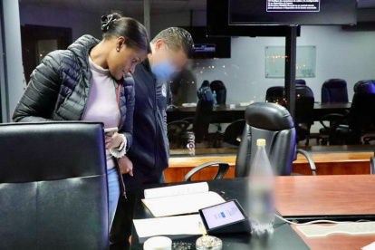 Imagen de cuando allanaron las instalaciones de la Judicatura de Quito.