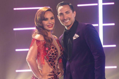 Fernanda Gallardo y Eduardo Andrade conducen todavía el programa Desafío a la fama.